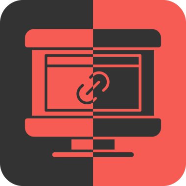 tarayıcı web simgesi, vektör illüstrasyonu