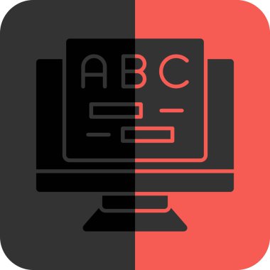 Web ve tasarım vektörü simgesi.