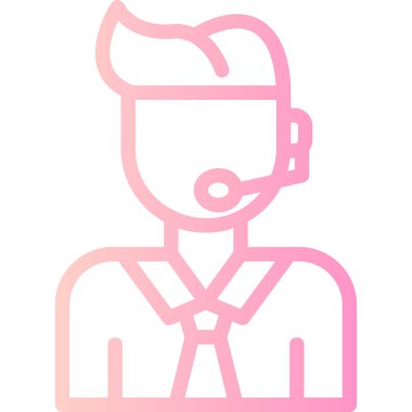 man simgesi vektör illüstrasyonu