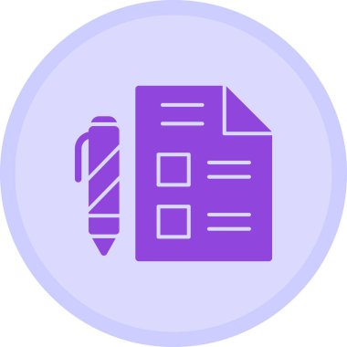 Dosya web simgesi, basit illüstrasyon