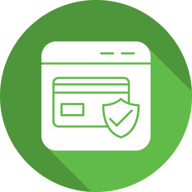 ödeme kredi kartı simgesi ana hat biçiminde