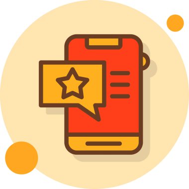 Akıllı telefon. Web simgesi basit tasarım