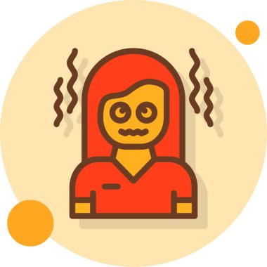 vector illustration of a man in a protective mask