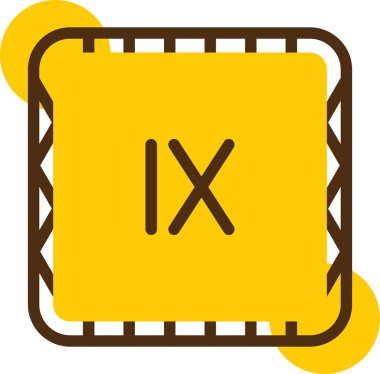 Modern bir simgenin vektör illüstrasyonu