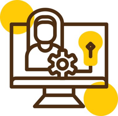 seo modern simgesinin vektör illüstrasyonu