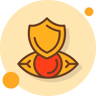 Madalya modern simgesi, vektör illüstrasyonu