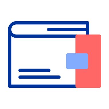 Kredi kartıyla. Basit resimleme