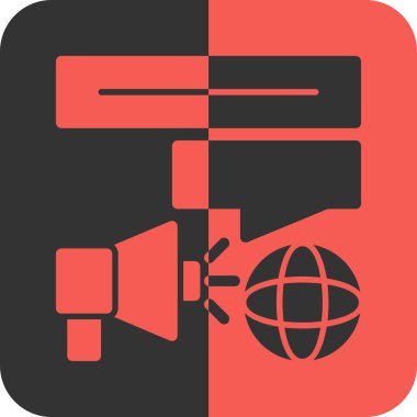 seo modern simgesinin vektör illüstrasyonu