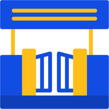 tren. Web simgesi basit illüstrasyon