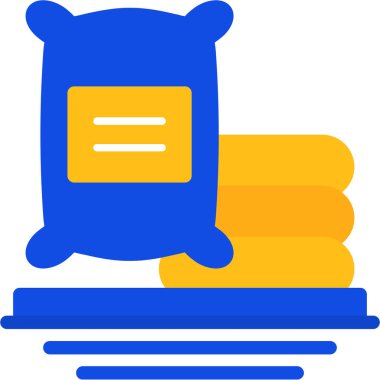 Para çantası. Basit resimleme