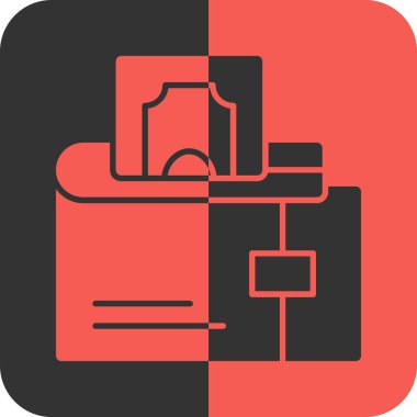 Bir kitap simgesinin vektör illüstrasyonu