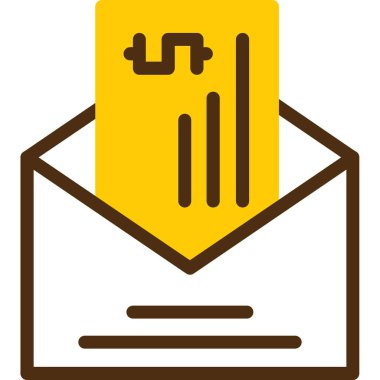 e-posta simgesi ana hat biçiminde