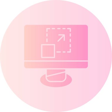 seo modern simgesinin vektör illüstrasyonu