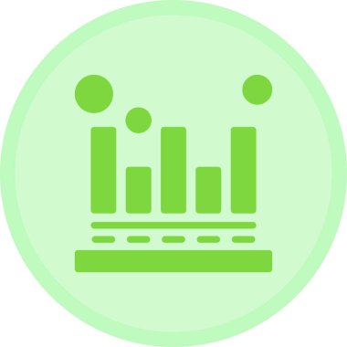 İş ve finans simgesinin vektör illüstrasyonu