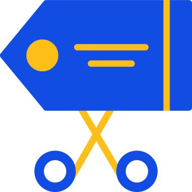 Alışveriş. Web simgesi basit illüstrasyon