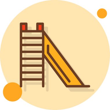 Merdivenler. Web simgesi basit illüstrasyon