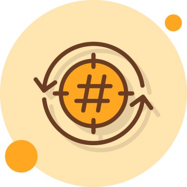 İş. Web simgesi basit illüstrasyon