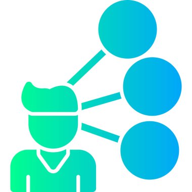 İş adamları vektör illüstrasyonu