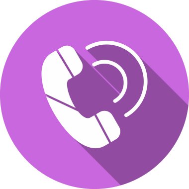 - Telefon. Web simgesi basit illüstrasyon