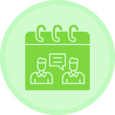 Sohbet vektörü simgesi modern basit vektör illüstrasyonu