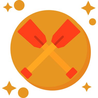 çapraz beyzbol sopası simgesi