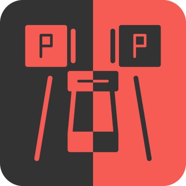 Modern b 'nin vektör illüstrasyonu eksik simgesi