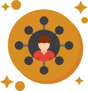 insanlar simge vektör illüstrasyonu