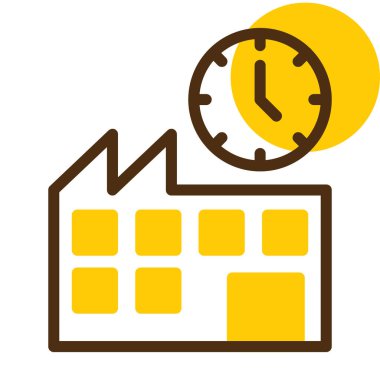 iş yönetimi simgesi, vektör illüstrasyonu