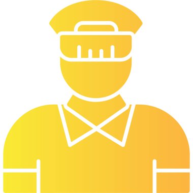 Bir adamın vektör illüstrasyonu