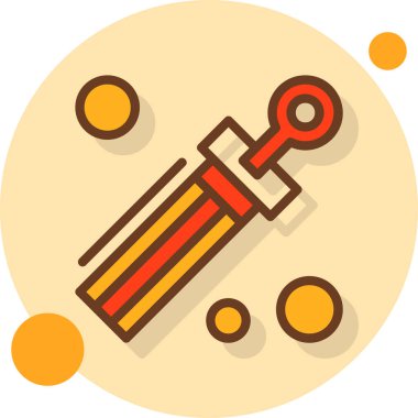 Çizgi film simgesinin vektör çizimi