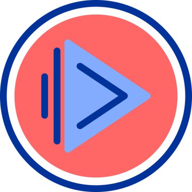 Ses. Web simgesi basit illüstrasyon