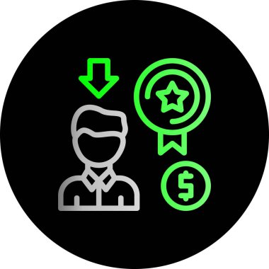 Vektör Doları simge tasarlamak