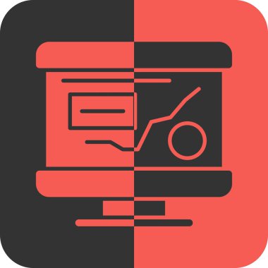 seo modern simgesinin vektör illüstrasyonu