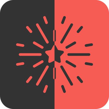 yıldız simgesi vektör illüstrasyonu