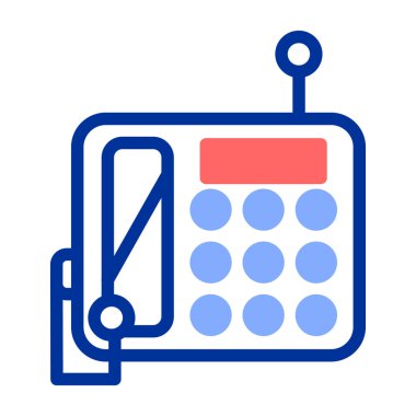 Takvim simgesi vektör illüstrasyonu