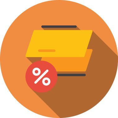 İndirim etiketi simgesi