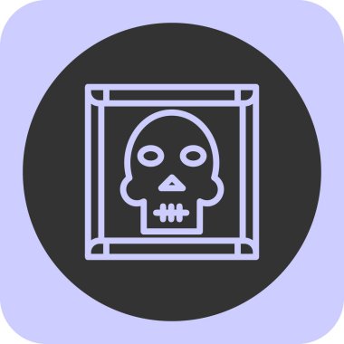 - Ölüm. Web simgesi basit illüstrasyon