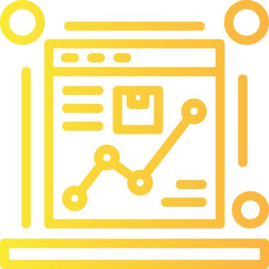 Outline biçiminde analiz grafiği simgesi