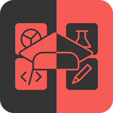 Modern bir gaz ikonunun vektör illüstrasyonu