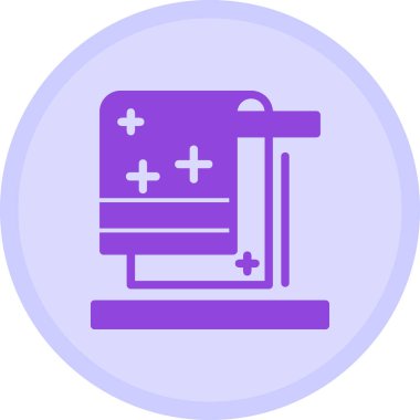 Modern simgenin vektör illüstrasyonu