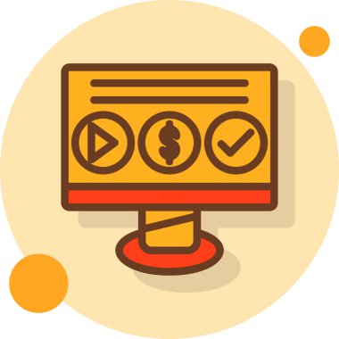 Video çağrısı. Basit resimleme