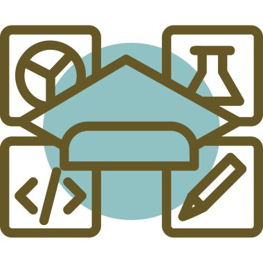 ev simgesi vektör illüstrasyonu