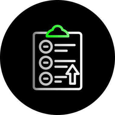 belge simgesi, vektör illüstrasyon tasarımı