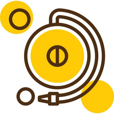 Para birimi para birimi simgesi ile doldurulmuş ana hat biçimi