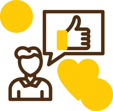 Geri bildirim müşteri simgesi