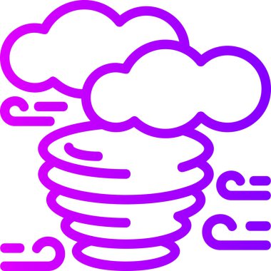 Bulut. Web simgesi basit illüstrasyon