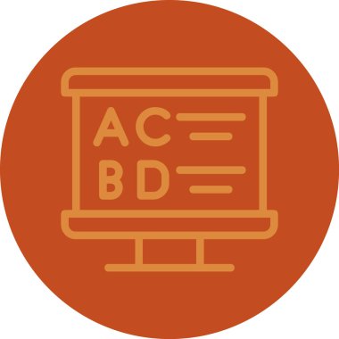 b b simgesinin vektör illüstrasyonu