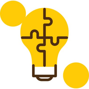 Ampul Simgesi, Vektör illüstrasyonu