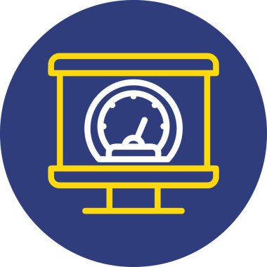 dizüstü bilgisayar simgesi vektör çizimi