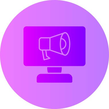 Modern simgenin vektör illüstrasyonu